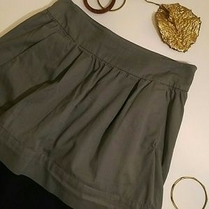 Tiered two tone skirt