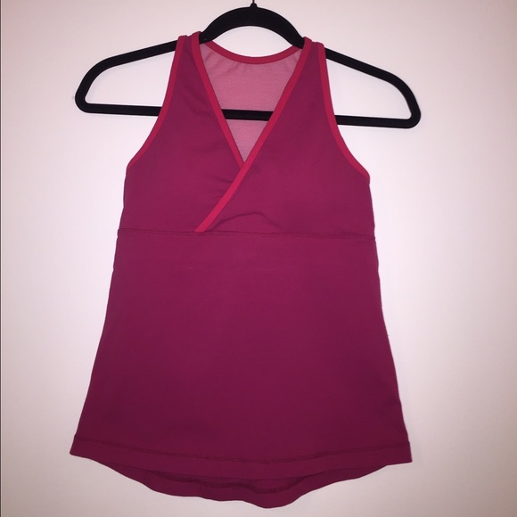 Like new Lululemon Criss Cross Workout Tank Top