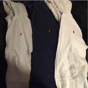 Polo Ralph Lauren full zip hoodies