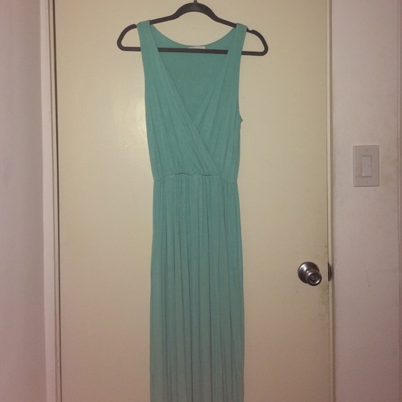 Aqua Blue Maxi Dress