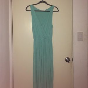 Aqua Blue Maxi Dress