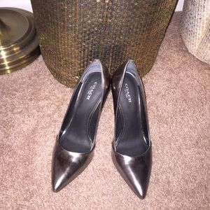 Pewter Pumps