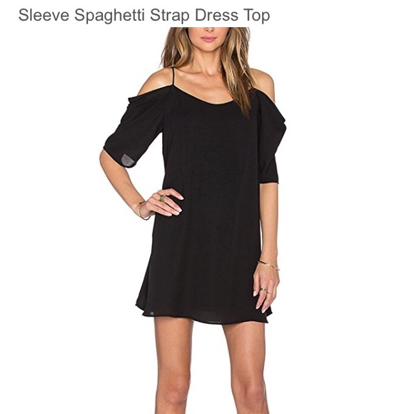 Black cocktail dress
