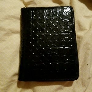 COACH Patent Leather Planner
