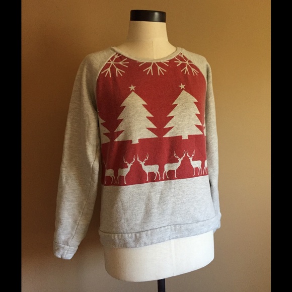 ASOS Fairisle Christmas Pullover Sweatshirt - Picture 3 of 4