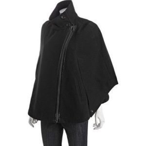 Via Spiga Black Cape Coat