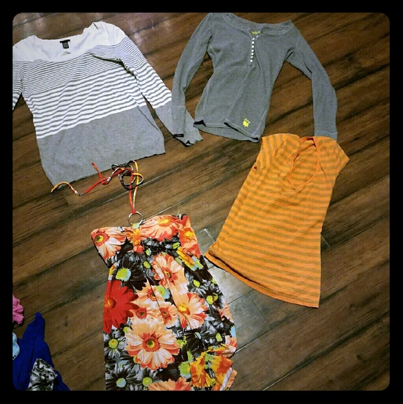 Shirts and a dress