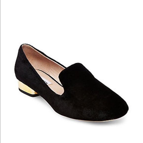 New Steve Madden Jean-v blk velvet size 6.5 - Picture 3 of 4