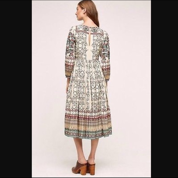 Anthropologie Far Field Midi Dress NWT - Picture 4 of 4