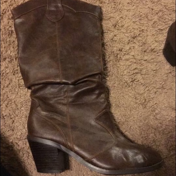 Brown boots