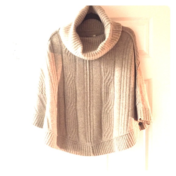 All Saints Wool Poncho - Picture 1 of 4