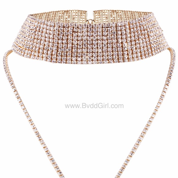 Glam Choker - Gold