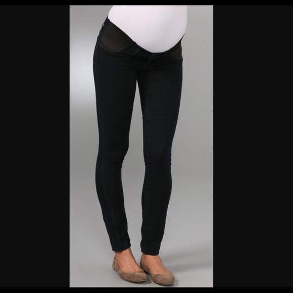 J Brand Mama J black maternity jeans