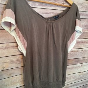 American Eagle/AE Flowy Top, Size M- Tie/Open Back