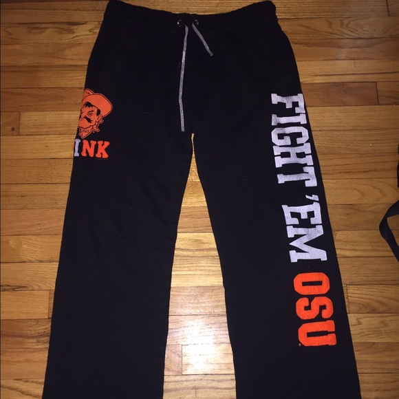 PINK Oklahoma State sweatpants
