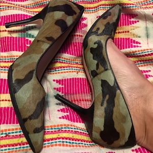 Cole Haan Camo calf hair NEW