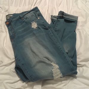 boyfriend jeans plus size