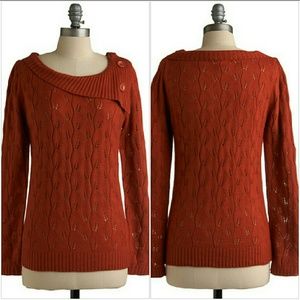 Modcloth Thistle Do The Trick Sweater