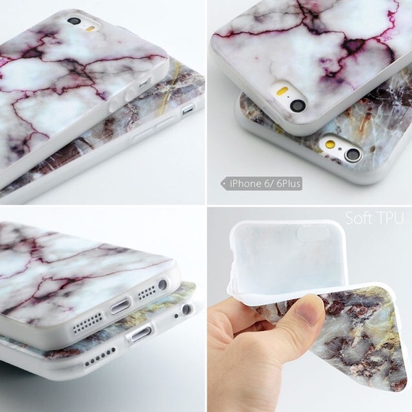 ‼️1 HR SALE‼️Granite Marble Stone Soft IPhone Case - Picture 3 of 4
