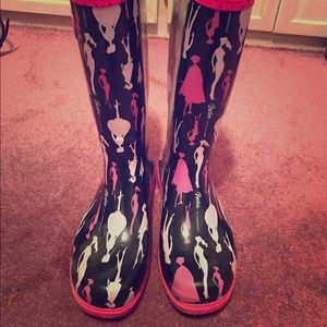Barbie rain boots