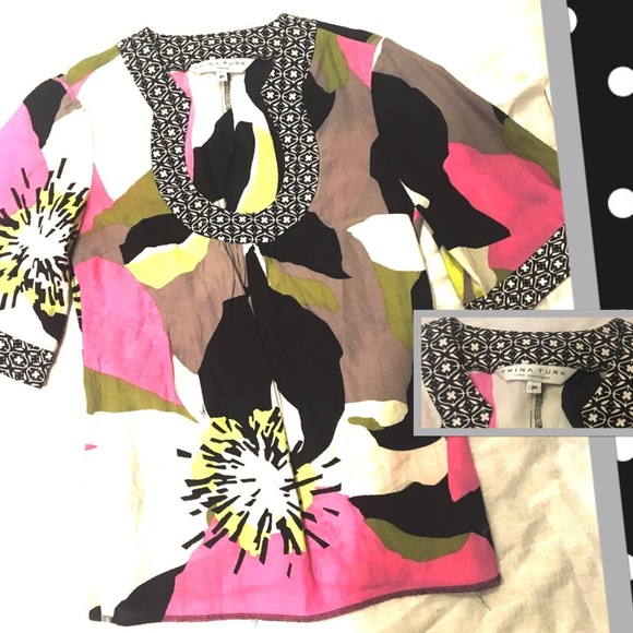 Trina Turk tunic size small