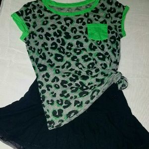 🔸🔹Justice skirt with top🔹🔸