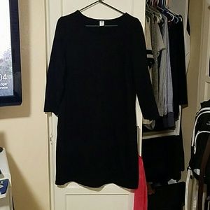 3/4 Sleeve Black Dress 3/4 Sleeve Black Dress