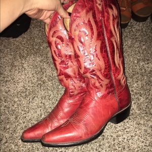Real genuine cowboy boots