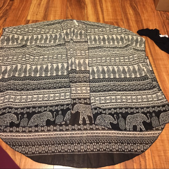 Elephant cardigan