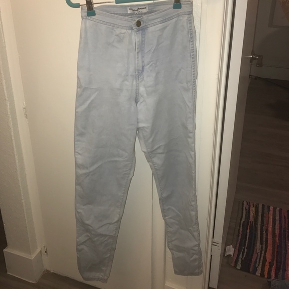 American Apparel Denim - American Apparel!!! Light blue Easy Jeans