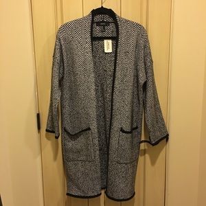 BNWT Chevron Long Sweater