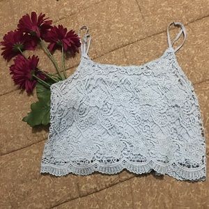 H&M Lace Crop Top