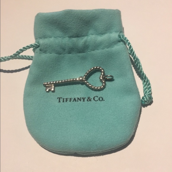 Tiffany Heart Twist/Rope Key Mint Condition - Picture 1 of 4
