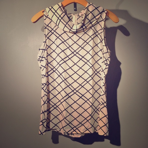 Banana Republic sleeveless blouse