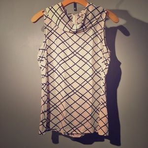 Banana Republic sleeveless blouse