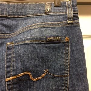 7 for all mankind Never worn! Roxanne skinny jeans