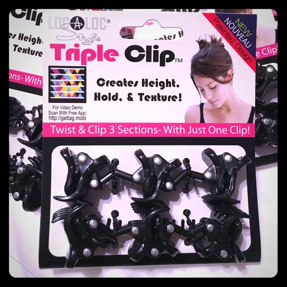 Triple Clip 👧🏻 1 Free w/min $10 Purchase or 2/$6