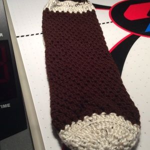 Crochet yoga mat holder