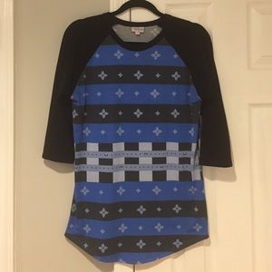 LuLaRoe Randy Baseball Tee
