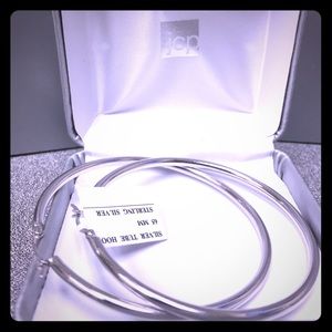 Sterling Silver Hoop Earrings