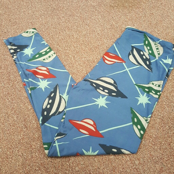 FINAL LuLaRoe De-Stash UFO Leggings TC HTF NWT