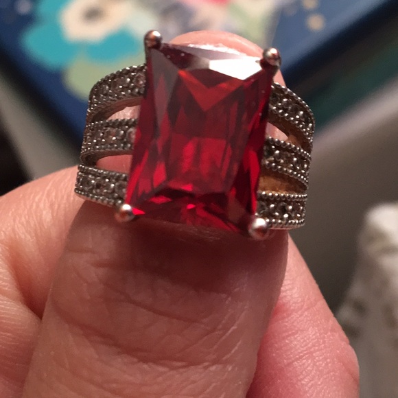 Ruby Red Ring - image 1