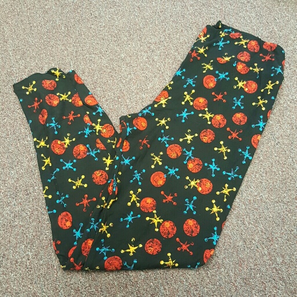 LuLaRoe De-Stash Jacks Leggings TC HTF NWT