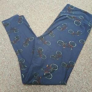 LuLaRoe De-Stash EUC Bicycle TC leggings
