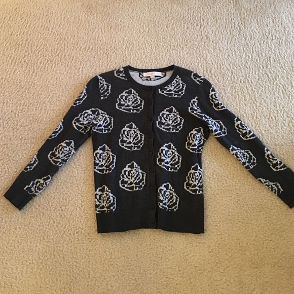 Loft Flowered cardigan