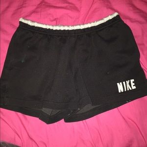 Womens black nike shorts