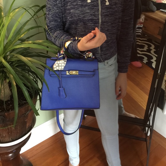 Cobalt Blue adorable purse.