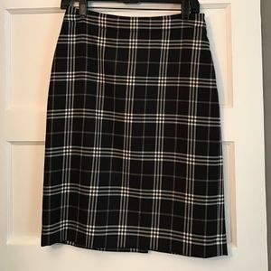 Brooks Brothers plaid skirt
