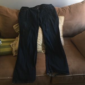 Torrid studded pocket relaxed boot cut jeans