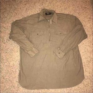 RRL quarter zip shirt